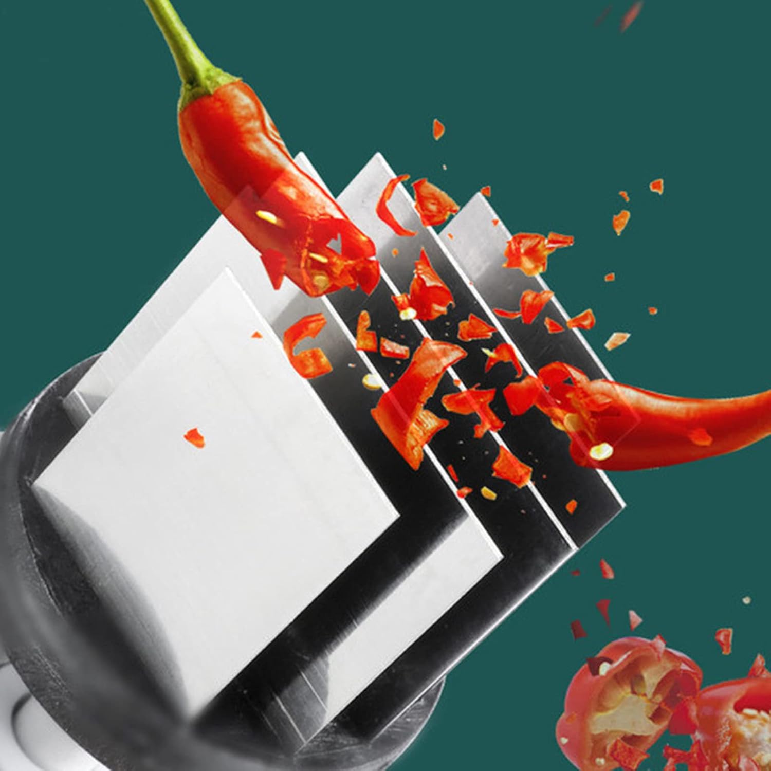 Stainless Steel Hand Press Food Chopper